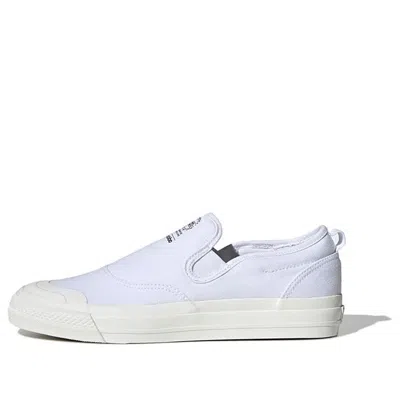 Adidas Originals Adidas Nizza Rf Slip-on 'triple White'