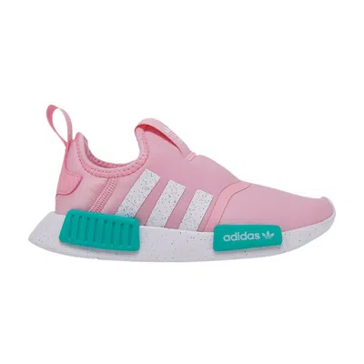 Pre-owned Adidas Originals Adidas Nmd 360 C 'light Pink Mint Rush Speckled' | Kid's Size 12