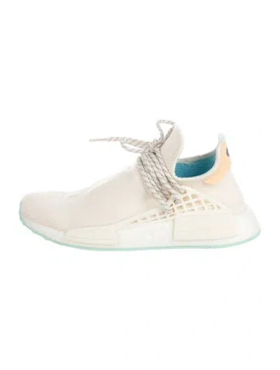Pre-owned Adidas Originals Adidas Nmd Hu Pharrell Nerd En Blanco Tiza Athletic Sneakers W/ Tags In White