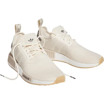 Adidas Originals Adidas Nmd R1 Running Sneaker In Wonder White/wonder White