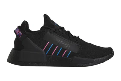 Pre-owned Adidas Originals Adidas Nmd R1 V2 Black Pulse Magenta In Core Black/pulse Blue/pulse Magenta