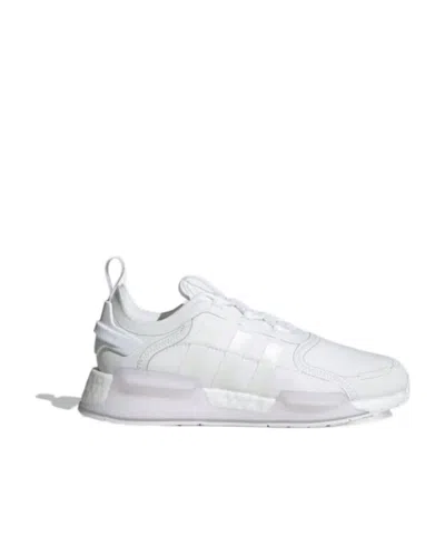 Adidas Originals Adidas Nmd V-3 Lace-up Sneakers In Cloud White/cloud White/cloud White