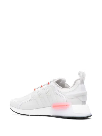 Adidas Originals Lace-up Panelled Sneakers In Ftwwht/cblack/greone