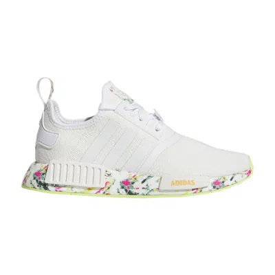 Pre-owned Adidas Originals Adidas Nmd_r1 Big Kid 'watercolor' | White | Kid's Size 5.5