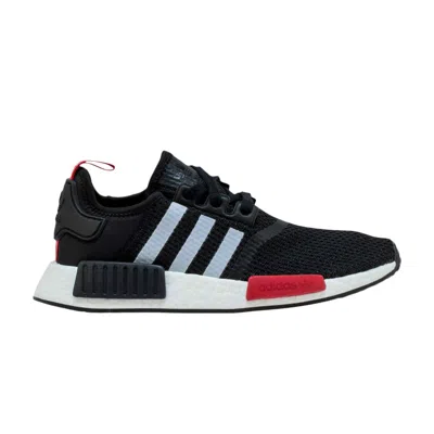 Pre-owned Adidas Originals Adidas Nmd_r1 J 'black Power Red' | Kid's Size 6