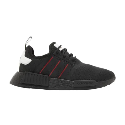 Pre-owned Adidas Originals Adidas Nmd_r1 J 'black Team Power Red' | Kid's Size 5.5