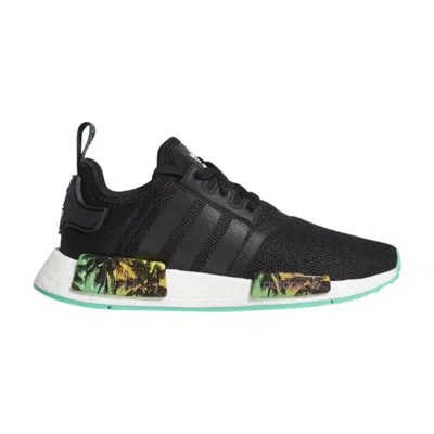 Pre-owned Adidas Originals Adidas Nmd_r1 J 'palm Trees' | Black | Kid's Size 4.5