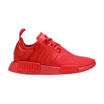 Pre-owned Adidas Originals Adidas Nmd_r1 J 'triple Scarlet' | Red | Kid's Size 6.5
