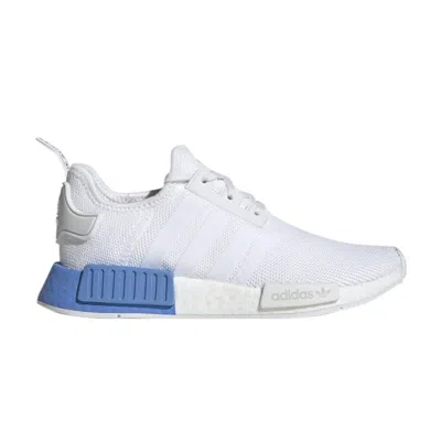 Pre-owned Adidas Originals Adidas Nmd_r1 J 'white Real Blue' | Kid's Size 6