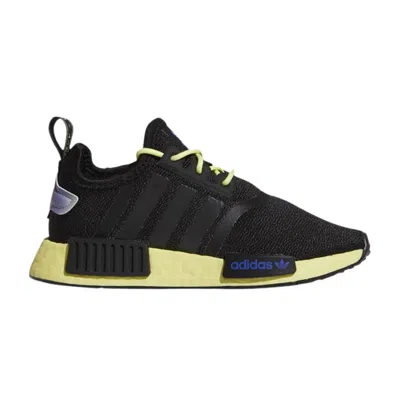 Pre-owned Adidas Originals Adidas Nmd_r1 Little Kid 'black Pulse Yellow' | Kid's Size 13.5