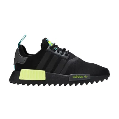 Pre-owned Adidas Originals Adidas Nmd_r1 Trail J 'black Solar Yellow' | Kid's Size 11.5