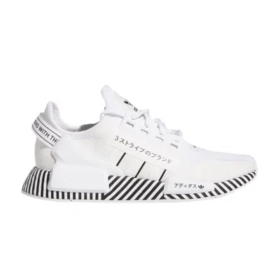 Pre-owned Adidas Originals Adidas Nmd_r1 V2 J 'dazzle Pack - Cloud White' | Kid's Size 5.5