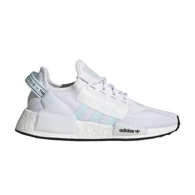 Pre-owned Adidas Originals Adidas Nmd_r1 V2 J 'white Almost Blue' | Kid's Size 6.5