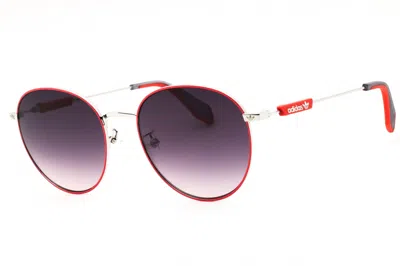 Adidas Originals Adidas Or0072 Gradient Lens Round Sunglasses In Pink