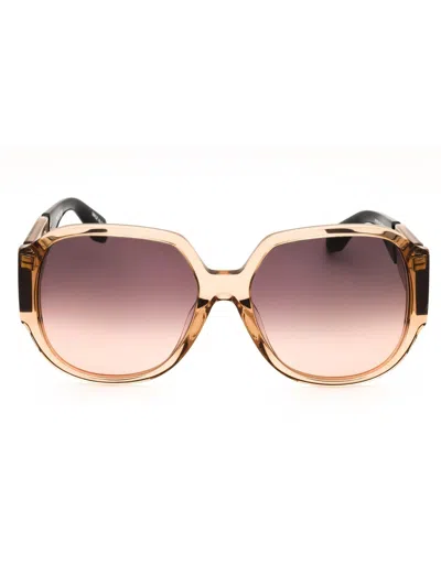 Adidas Originals Adidas Or0098 Sunglasses In Blonde Havana / Bordeaux