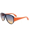 Adidas Originals Adidas Original Unisex Or0032 59mm Sunglasses In Blue