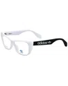 Adidas Originals Adidas Original Women's Or5010 55mm Optical Frames In White
