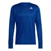 Adidas Originals Adidas Otr Long Sleeve Logo T-shirt Asia Sizing 'blue'