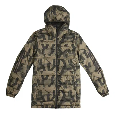 Adidas Originals Adidas Outdoor Mid-length Down Jacket Brown