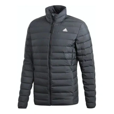 Adidas Originals Adidas Outdoor Sports Down Jacket Black In Gray