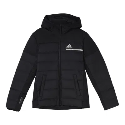 Adidas Originals Adidas Outdoor Sports Slim Fit Hooded Down Jacket Black