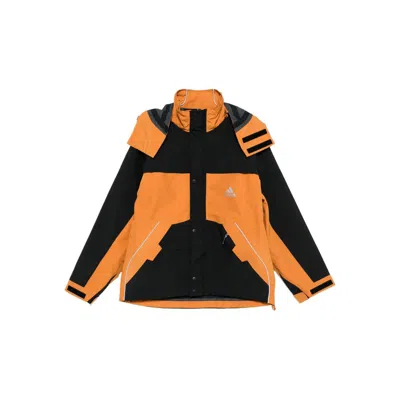 Adidas Originals Waterproof Jacket In Orange