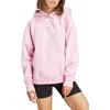 Adidas Originals Adidas Oversize Fleece Hoodie In Pink
