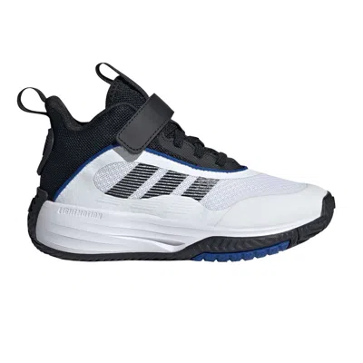 Pre-owned Adidas Originals Adidas Own The Game 3.0 K 'white Black' | Kid's Size 2.5