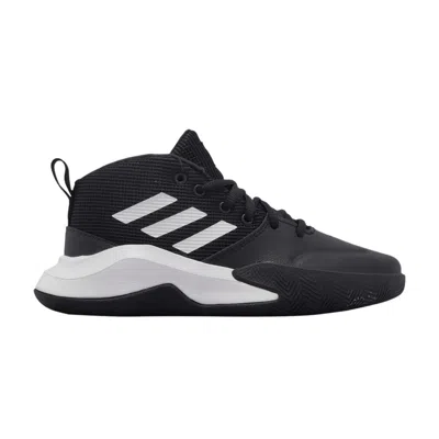 Pre-owned Adidas Originals Adidas Own The Game Wide K 'black White' | Kid's Size 4