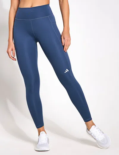 Adidas Originals Adidas Own The Run 7/8 Leggings In Blue