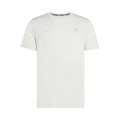 Pre-owned Adidas Originals Adidas Own The Run Melange Tee 'orbit Grey' | Men's Size S In Gray