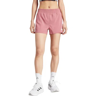 Adidas Originals Adidas Own The Run Recycled Polyester Running Shorts In Preloved Crimson