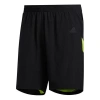 Adidas Originals Adidas Own The Run Sho Running Sports Shorts Black Green