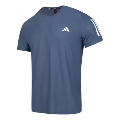 Adidas Originals Adidas Own The Run T-shirt Asia Sizing 'blue'