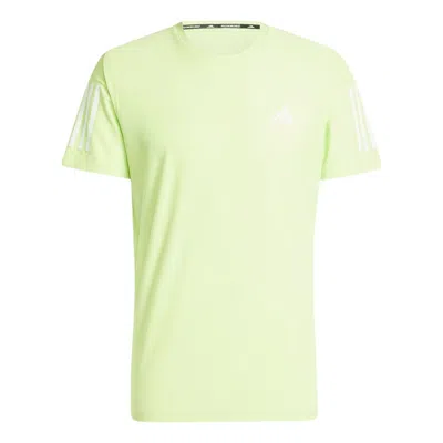 ADIDAS ORIGINALS ADIDAS OWN THE RUN T-SHIRT 'PULSE LIME'