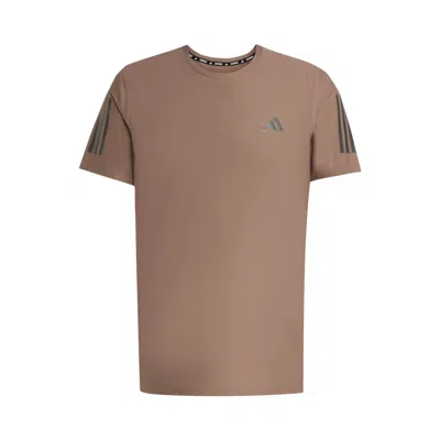 Pre-owned Adidas Originals Adidas Own The Run Tee 'trace Brown' | Men's Size S