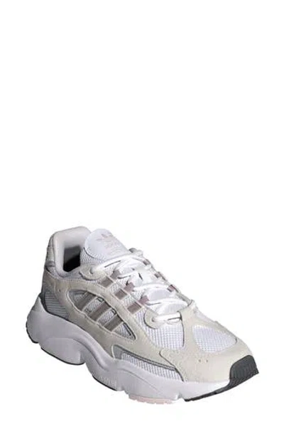 Adidas Originals Adidas Ozmillen Sneaker In Grey/preloved Fig/quartz