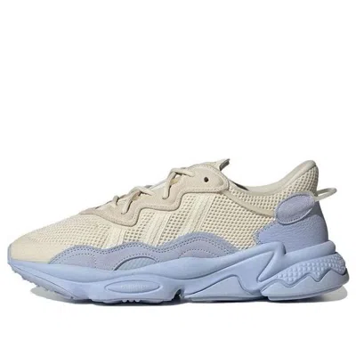Adidas Originals Ozweego Casual Shoes In Wonder White/blue Dawn