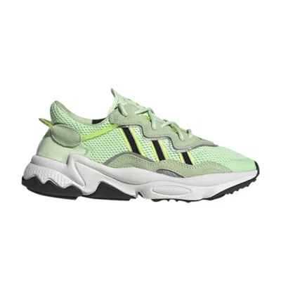Pre-owned Adidas Originals Adidas Ozweego J 'glow Green' | Kid's Size 6