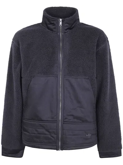 Adidas Originals Adidas "p Ess Fleece" Jacket Clothing In Blue