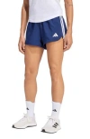 Adidas Originals Adidas Pacer High Waist Climacool Shorts In Blue