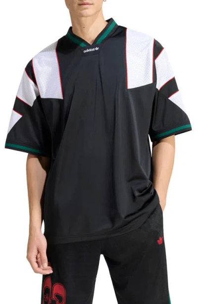 Adidas Originals Adidas Panel Jersey In Black