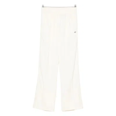 Adidas Originals Elastic-waist Trousers In Neutral