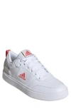 Adidas Originals Adidas Park St. Tennis Sneaker In White/scarlet/grey 1