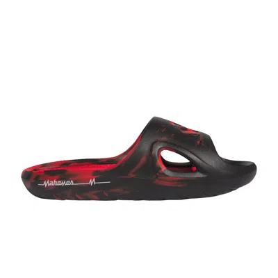 Pre-owned Adidas Originals Adidas Patrick Mahomes X Adicane Slide 'black Collegiate Red' | Men's Size 9
