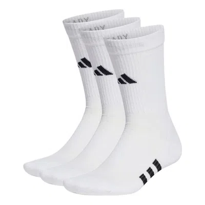 Adidas Originals Adidas Performance Cushioned Crew Socks 3 Pairs 'white'