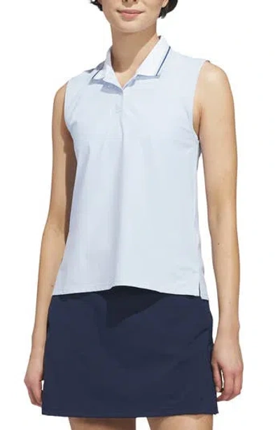 Adidas Originals Adidas Performance Sleeveless Polo In White