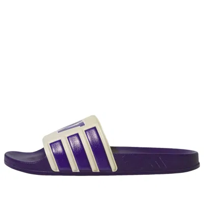 Adidas Originals Adidas Performance Slides 'university Of Washington' In Purple