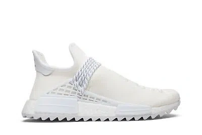 Pre-owned Adidas Originals Adidas Pharrell X Nmd Human Race Trail 'blank Canvas' Ac7031 In White