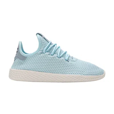 Pre-owned Adidas Originals Adidas Pharrell X Tennis Hu J 'ice Blue' | Kid's Size 3.5